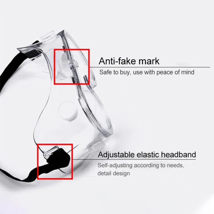 1621 Anti-chemical Anti-shock Anti-splash Goggles without Anti-fog