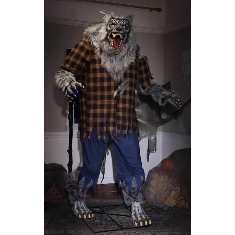 Animated Hulking Werewolf