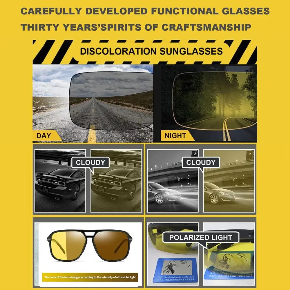 Anti-Glare Night Vision Polarized Driving Sunglasses