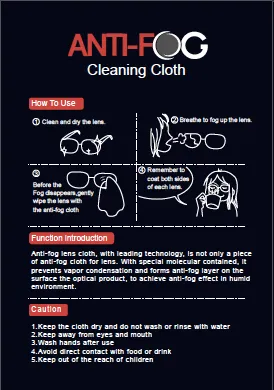 AntiFog Cleaning Cloth