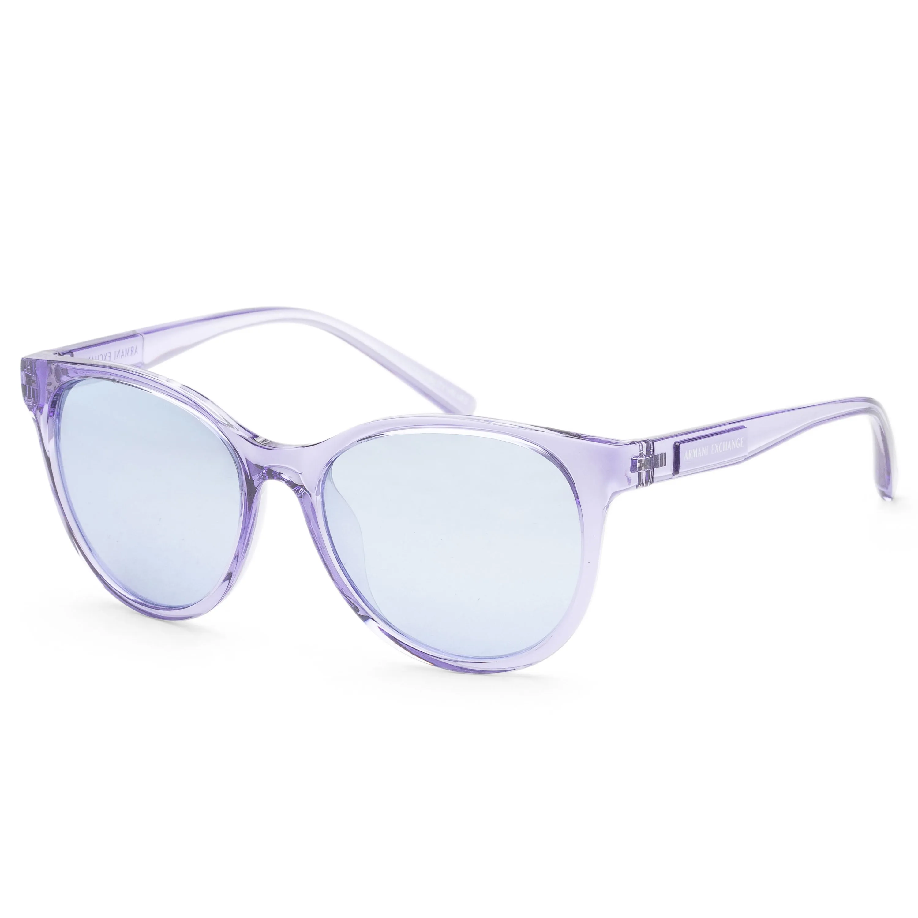 Armani Exchange Women's 54mm Shiny Violet Sunglasses AX4144SU-82361U-54