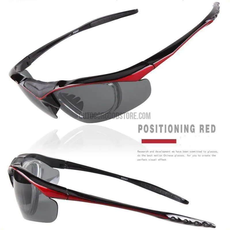 BL Polarized UV400 Outdoor Sunglasses (5 Lenses)