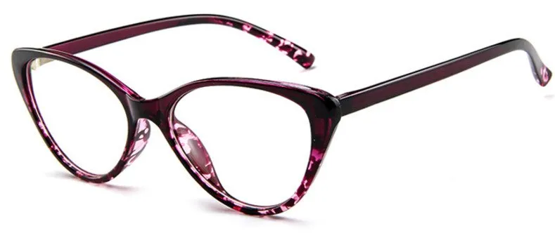 Brightzone Women's Full Rim Cat Eye Acetate Eyeglasses C885