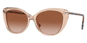 Burberry Women's 54mm Peach Sunglasses BE4407F-408813-54