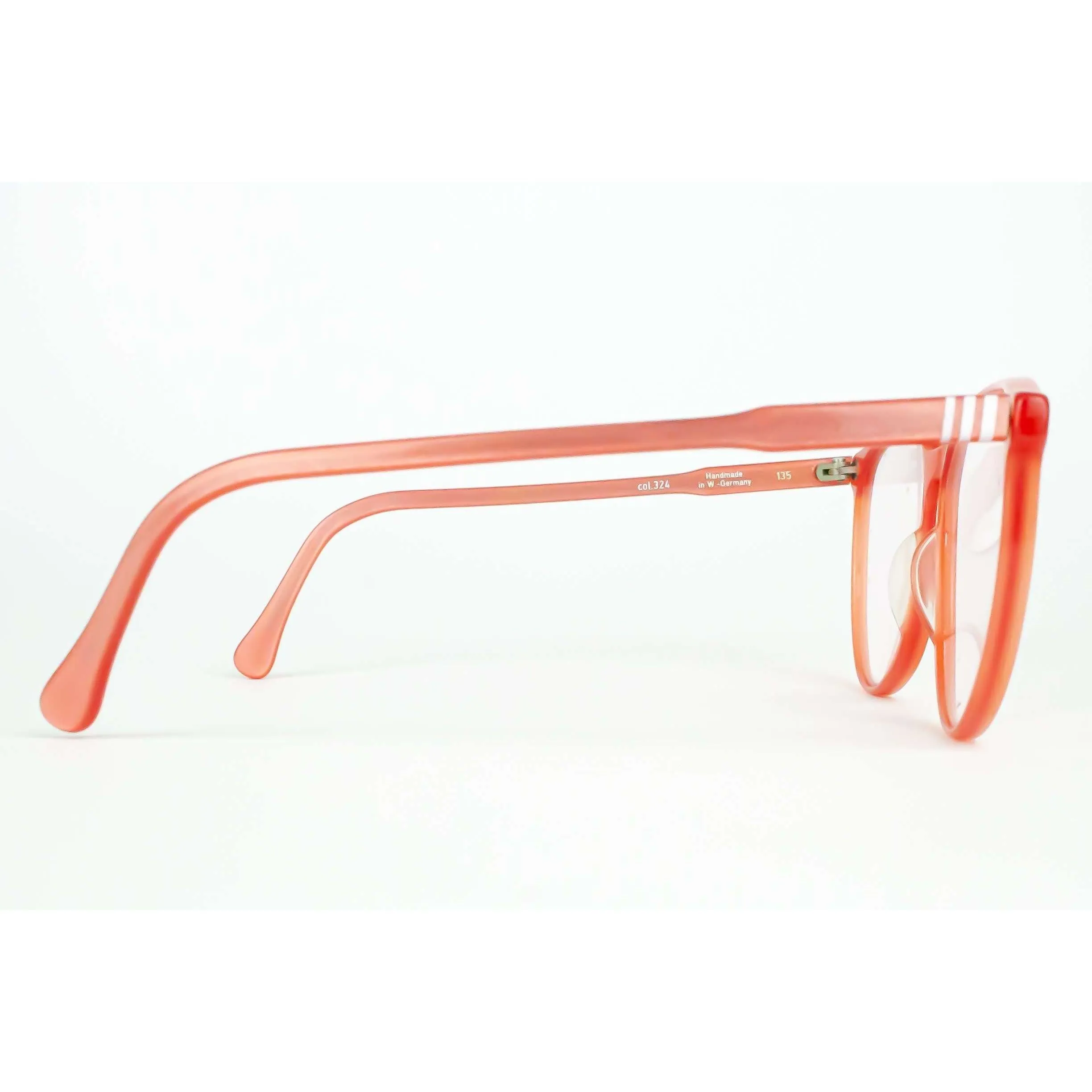 Candy Pink Retro Round Glasses