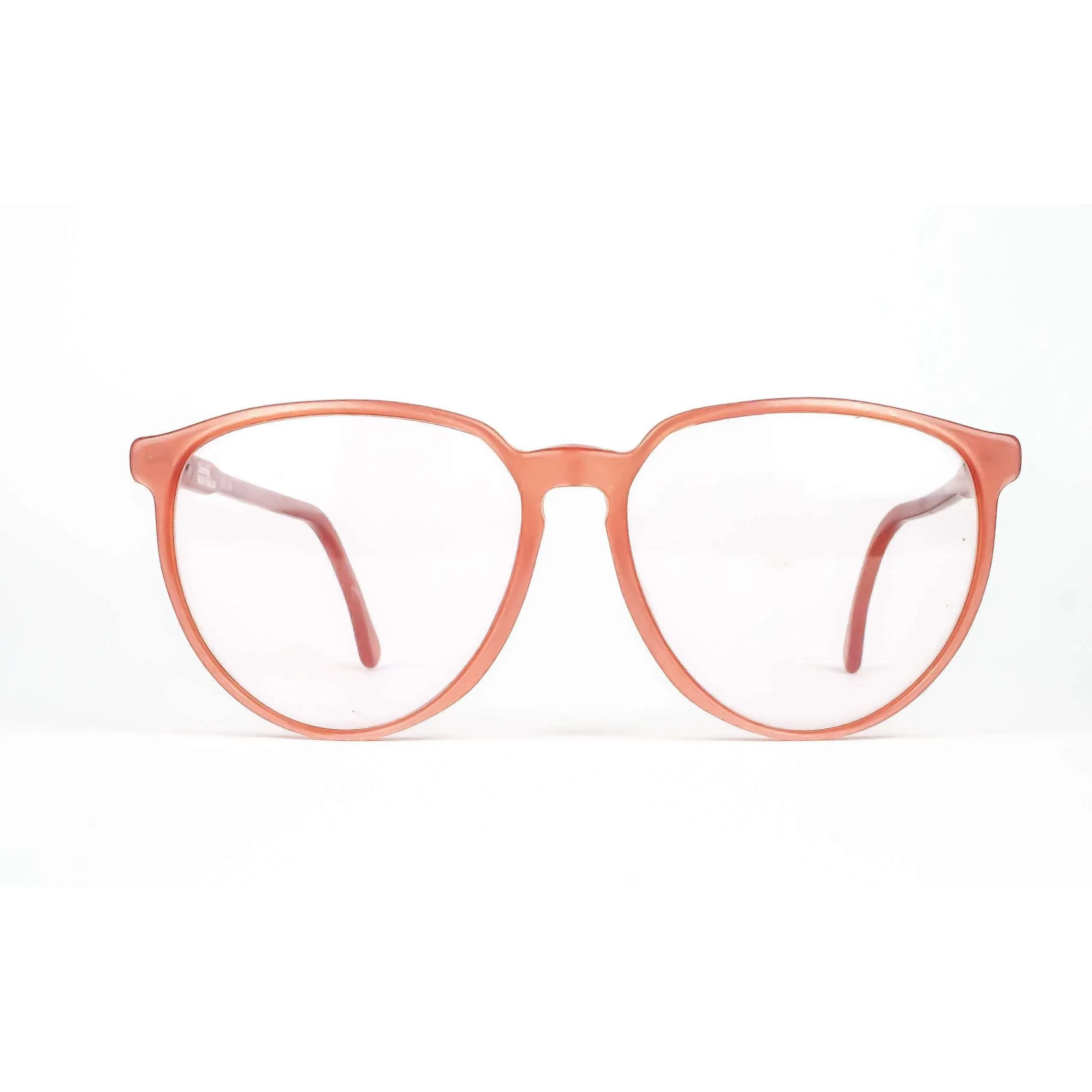 Candy Pink Retro Round Glasses