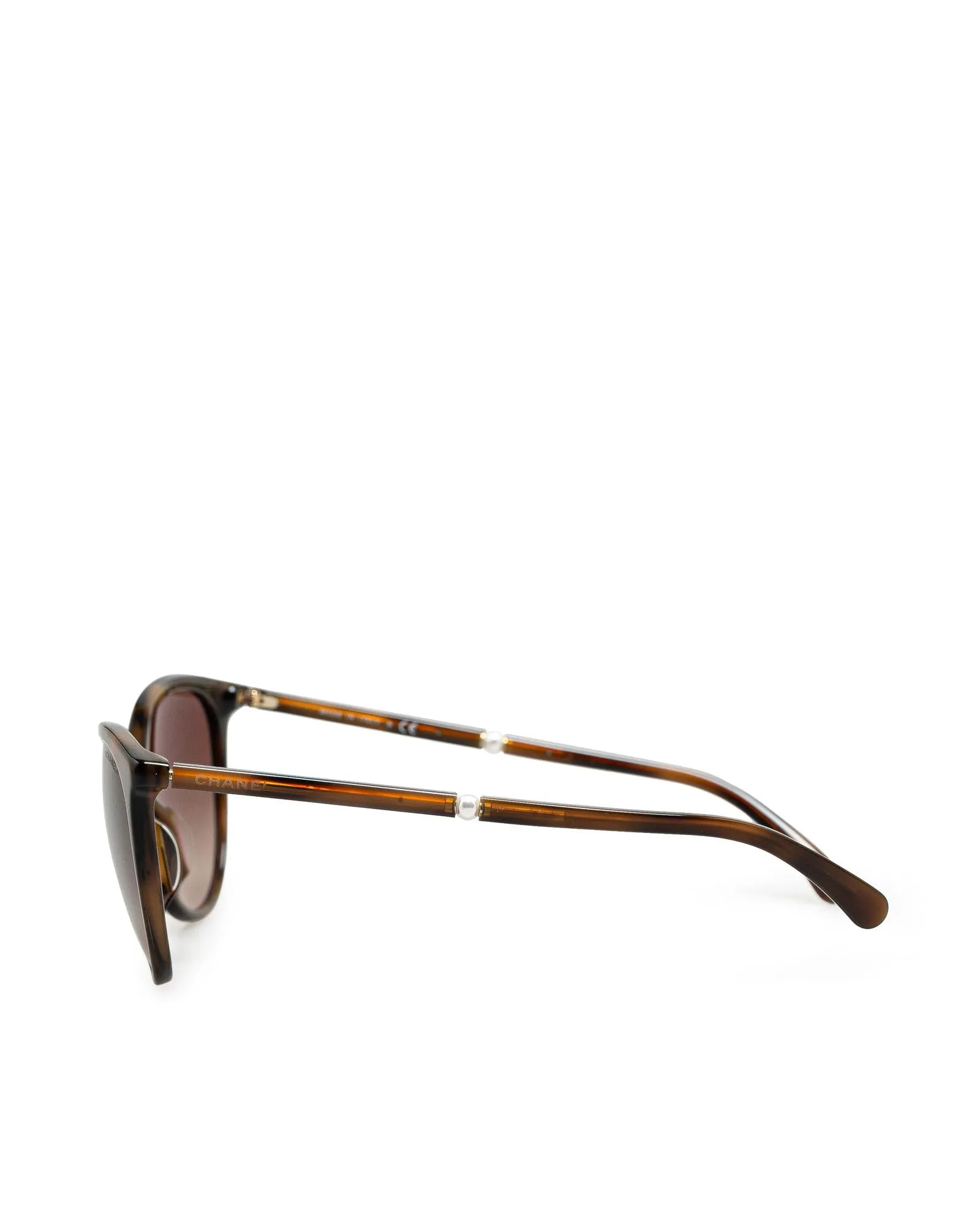 Cat Eye Tinted Frame Sunglasses