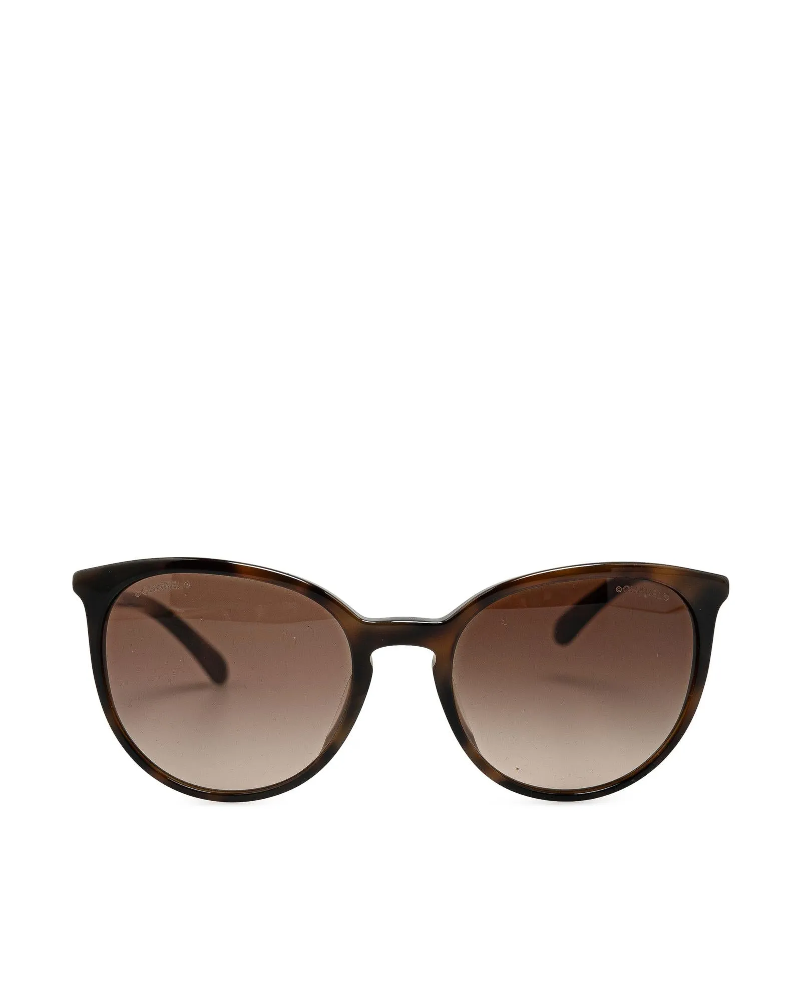 Cat Eye Tinted Frame Sunglasses