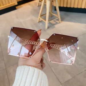 CHAIN Gradient Sunglasses