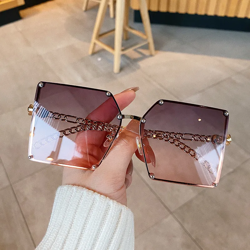 CHAIN Gradient Sunglasses