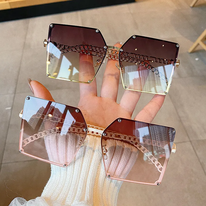 CHAIN Gradient Sunglasses