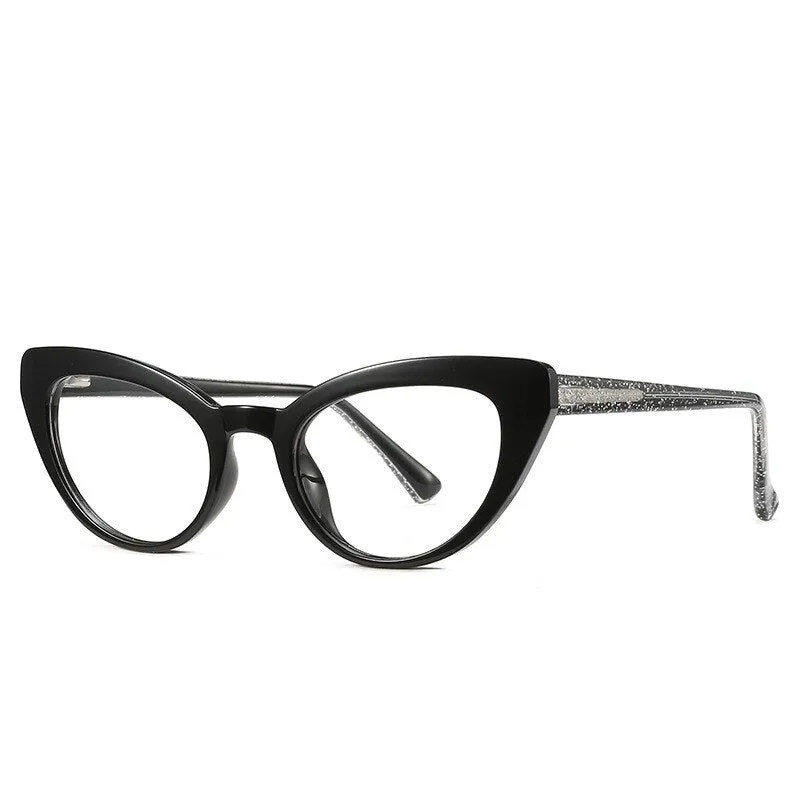 Chashma Women's Full Rim Cat Eye Acetate Eyeglasses 2012