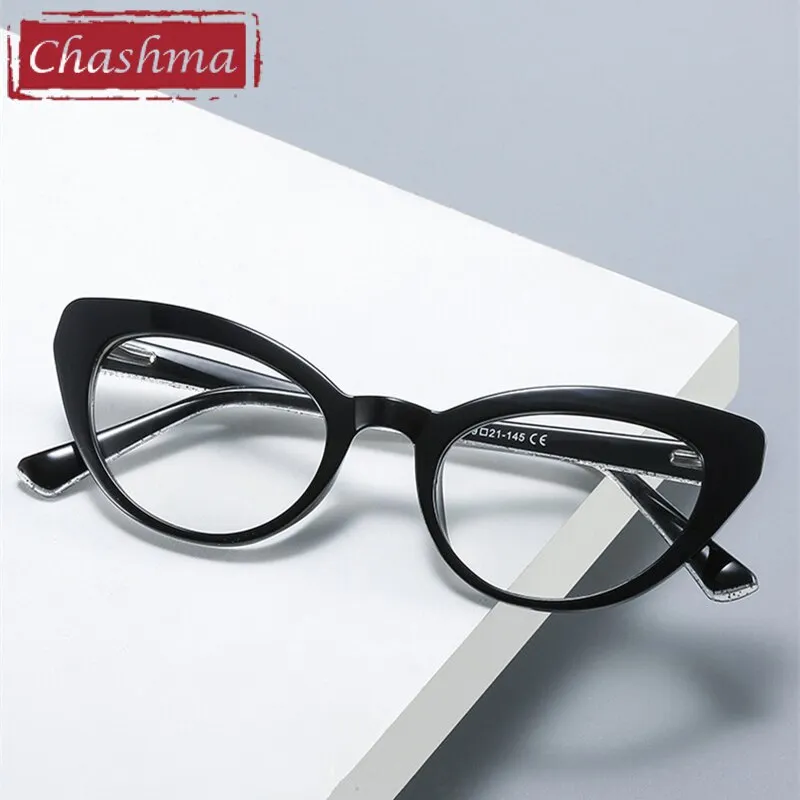 Chashma Women's Full Rim Cat Eye Acetate Eyeglasses 2012