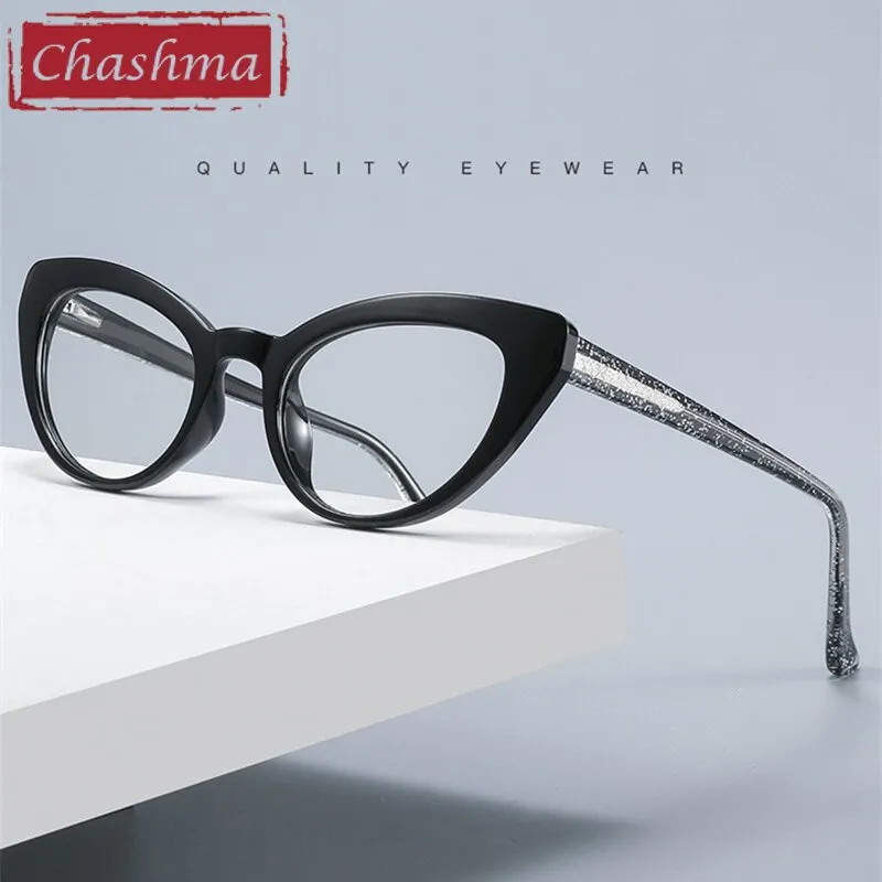 Chashma Women's Full Rim Cat Eye Acetate Eyeglasses 2012