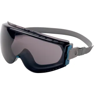 Clearance..20% OFF..Uvex HydroShield Stealth S39611HS Safety Goggles, Grey Tint, Anti-Fog/Anti-Scratch, Neoprene Band. Each