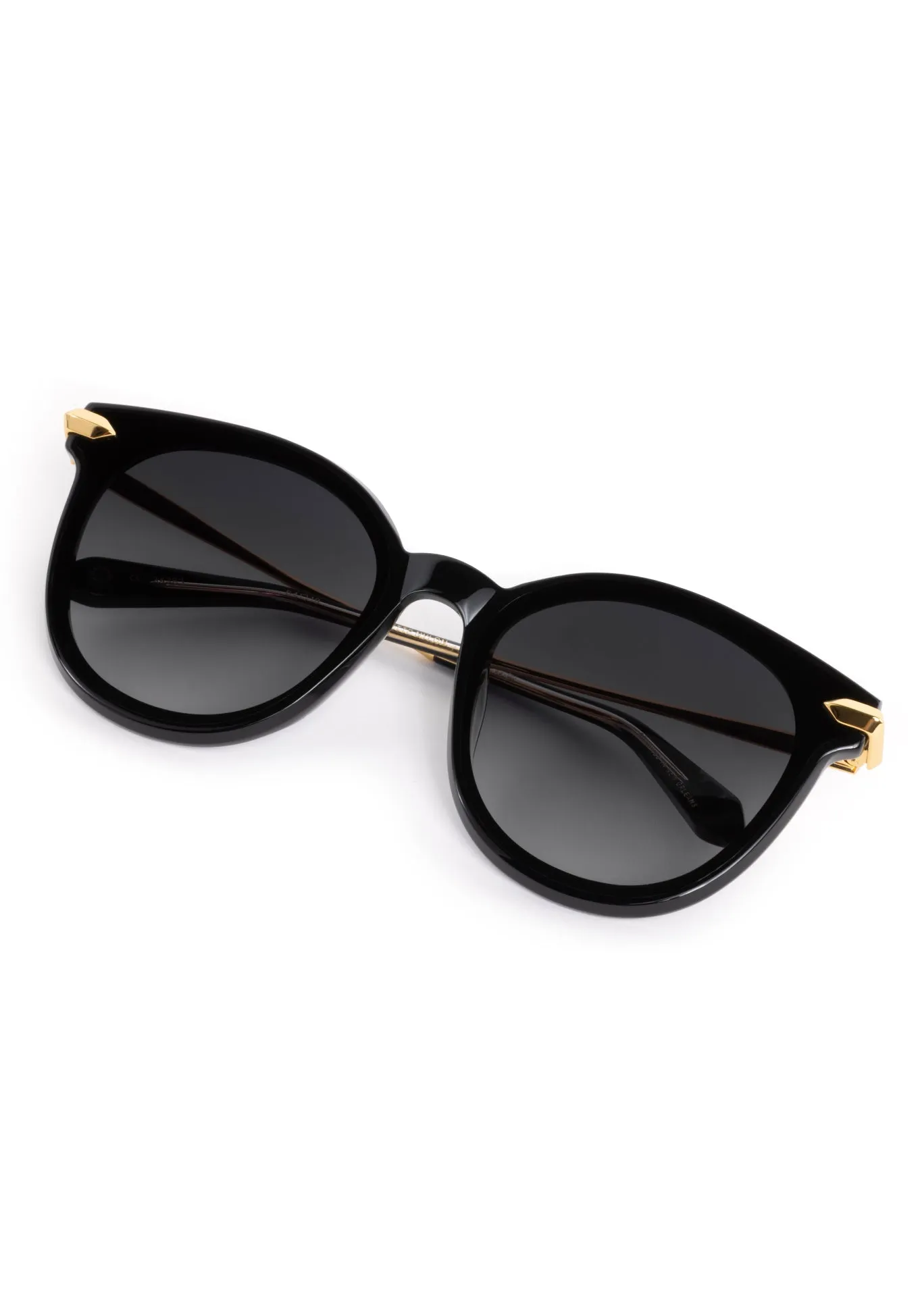 COLETTE NYLON | Black   Black and Crystal 24K