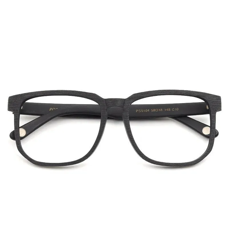 Cubojue Unisex Oversized Square Acetate Eyeglasses PS5104