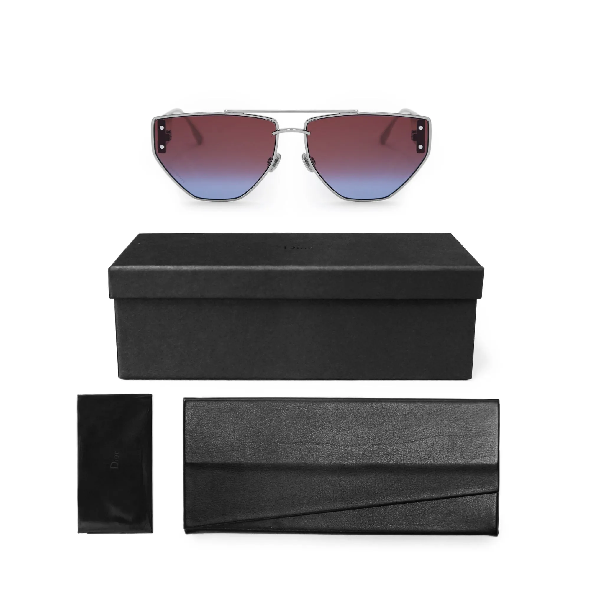 Dior Full Rimmed Sunglasses Clan 2 010YB 61