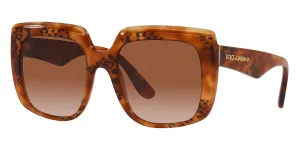 Dolce & Gabbana Women's DG4414-338013-54 Fashion 54mm Havana Leo Sunglasses