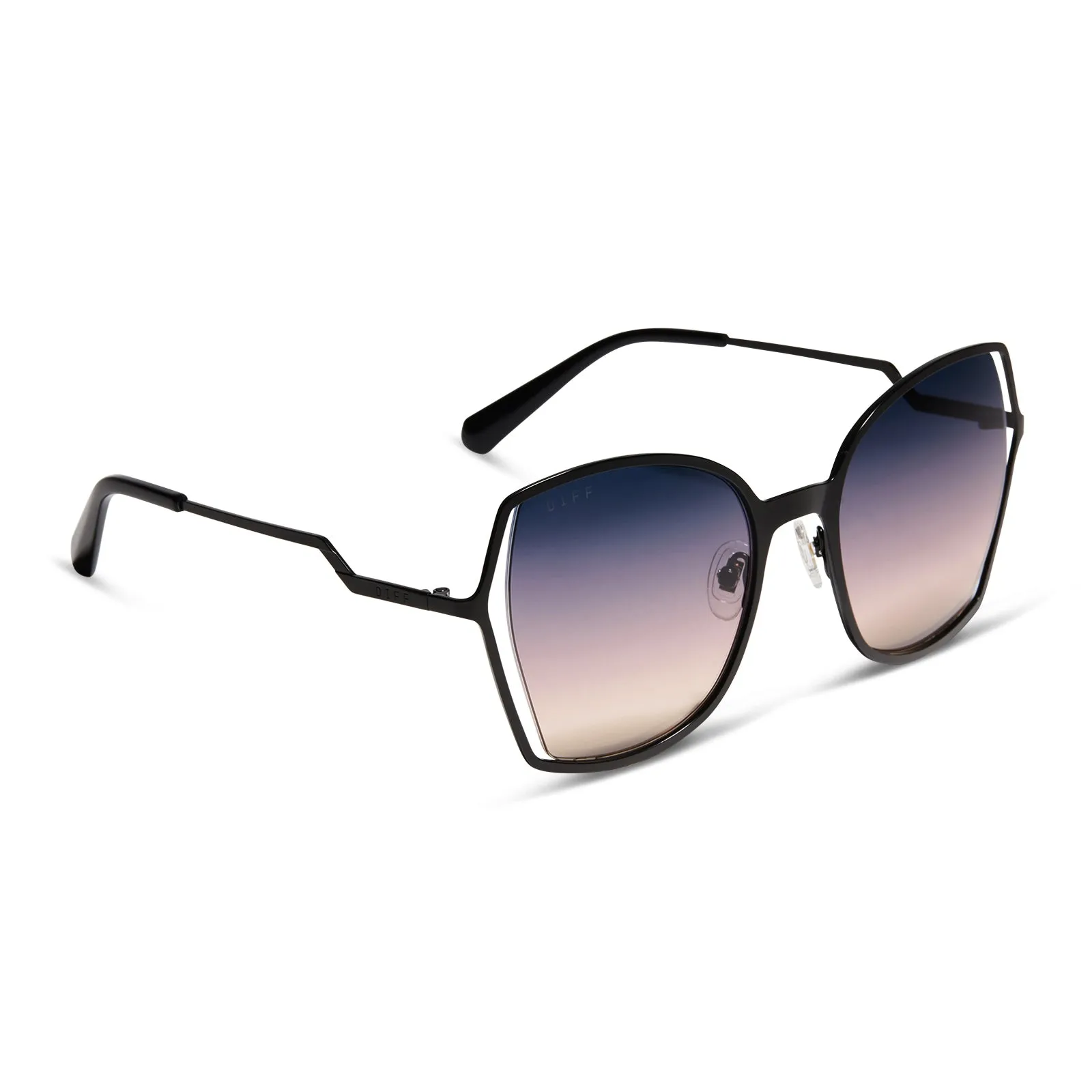 DONNA III - MATTE BLACK   TWILIGHT GRADIENT SUNGLASSES