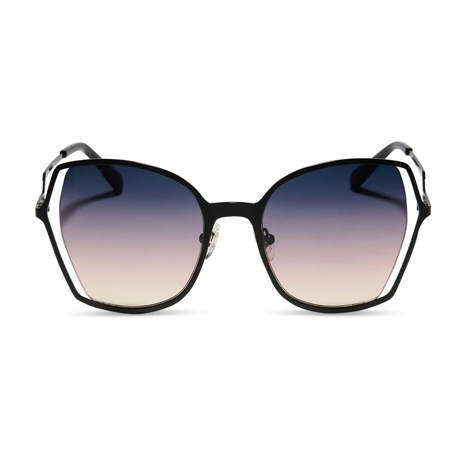 DONNA III - MATTE BLACK   TWILIGHT GRADIENT SUNGLASSES