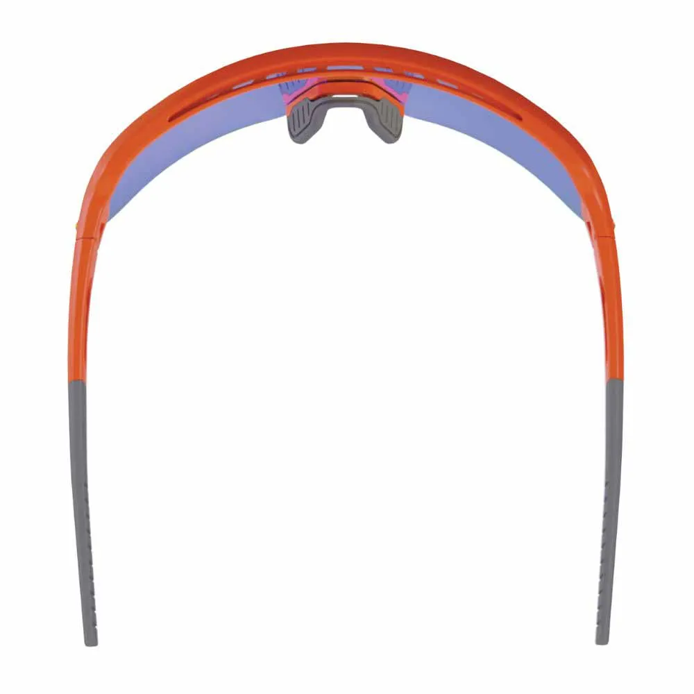 Ergodyne 55022 AEGIR-AFASM Orange Frame Blue Mirror Lens Anti Scratch Anti Fog Safety Glasses