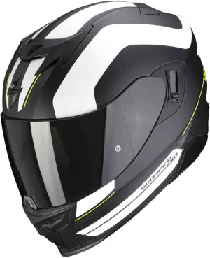 EXO-520 Air Lemans Scorpion Helmet, matte black/white