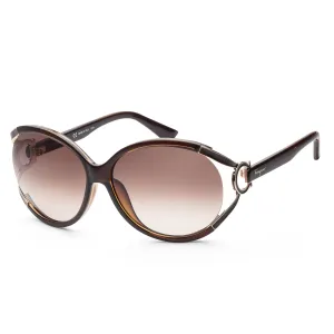 Ferragamo Women's SF600S-220 Fashion 61mm Dark Brown Sunglasses