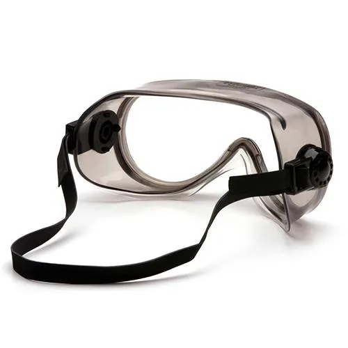 Goggles - Clear Anti-Fog Top Shelf Chemical Splash with Neoprene Strap