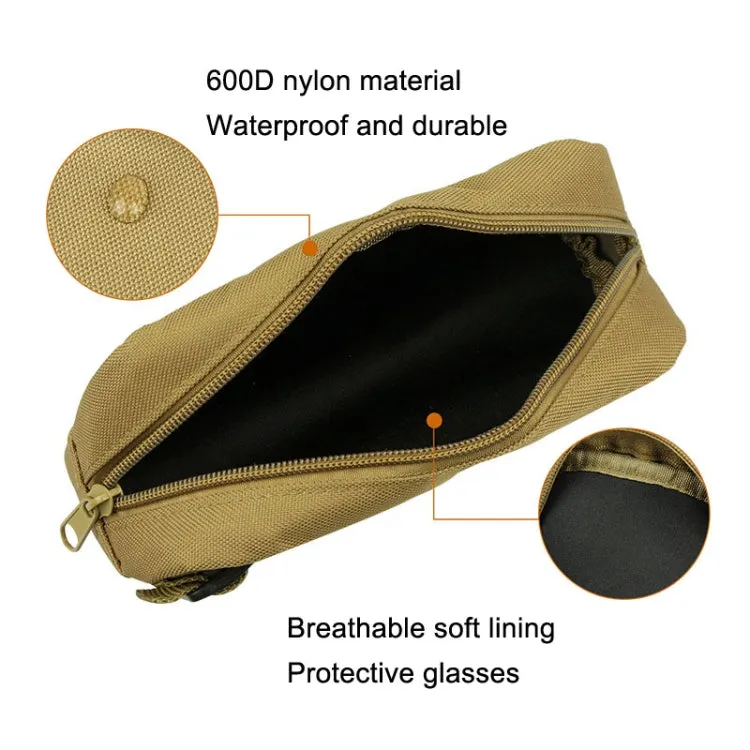 H-11 Travel Riding Glasses Bag Sunglasses Box(Mud)