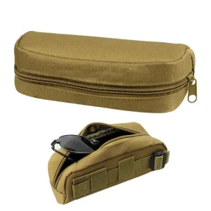 H-11 Travel Riding Glasses Bag Sunglasses Box(Mud)