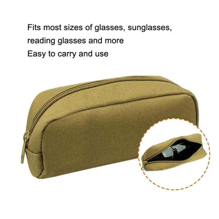 H-11 Travel Riding Glasses Bag Sunglasses Box(Mud)