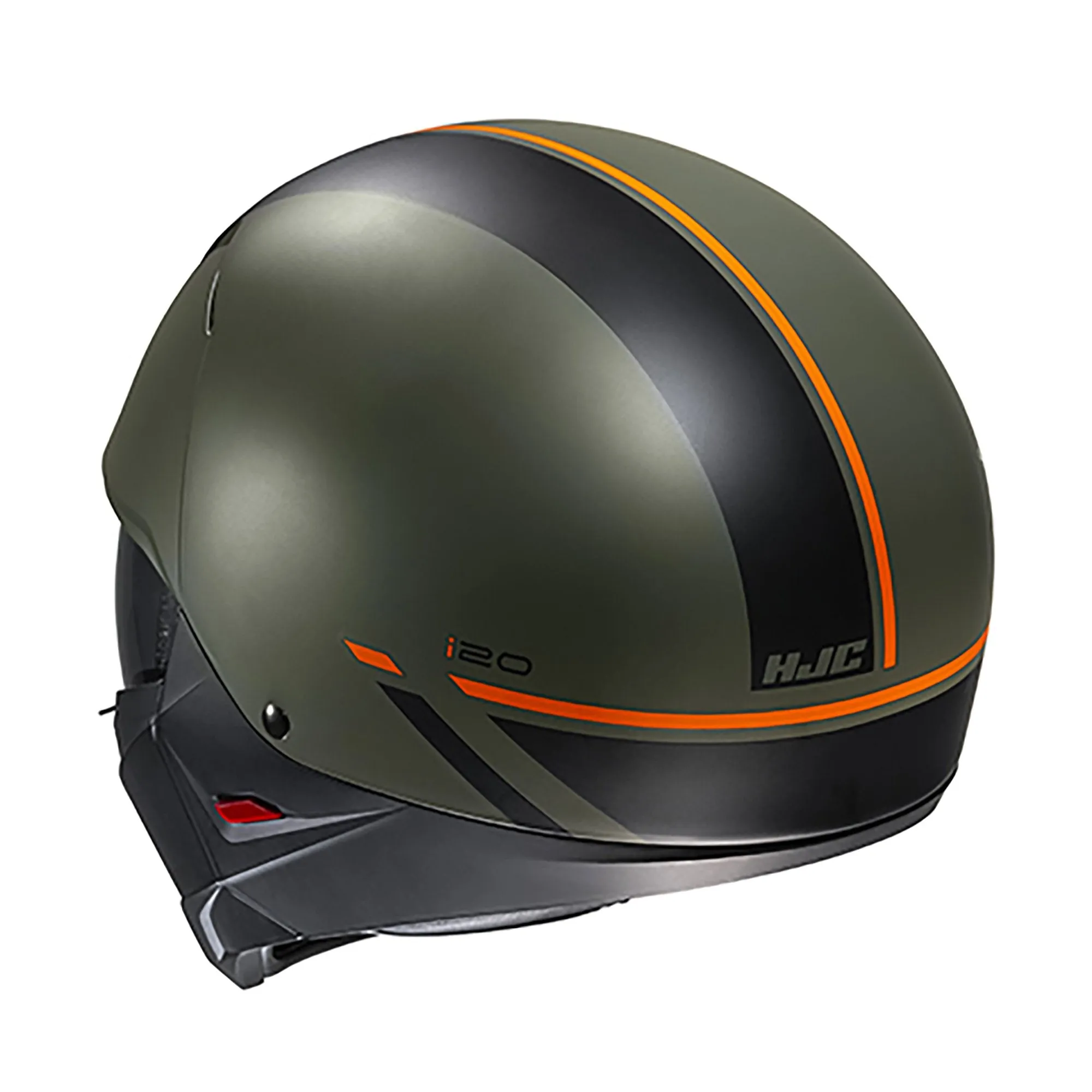 HJC I20 Batol MC4SF Green Open Face Motorbike Helmet