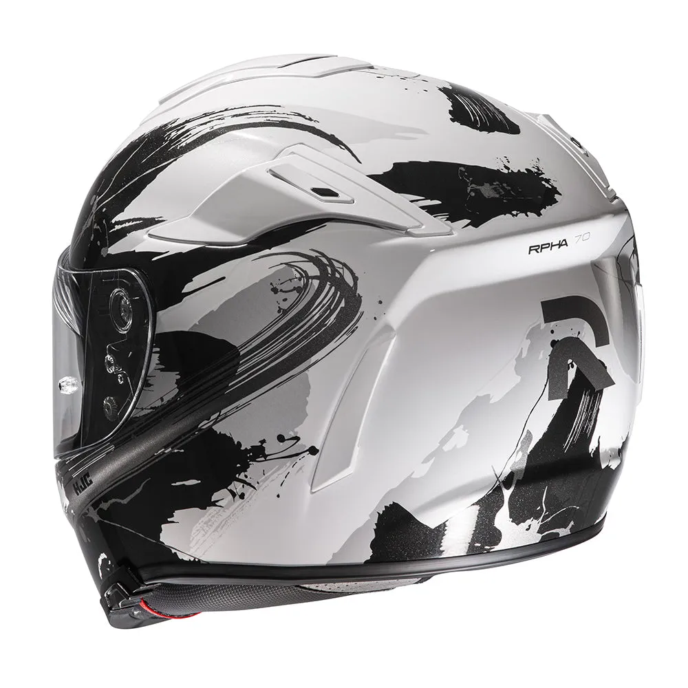 HJC RPHA 70 Erin MC10 White On Road Full Face Helmet