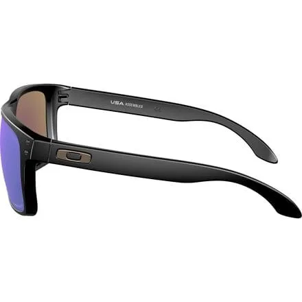 Holbrook XL Prizm Oakley Polarized Sunglasses in Matte Black/Prizm Sapphire Polarized