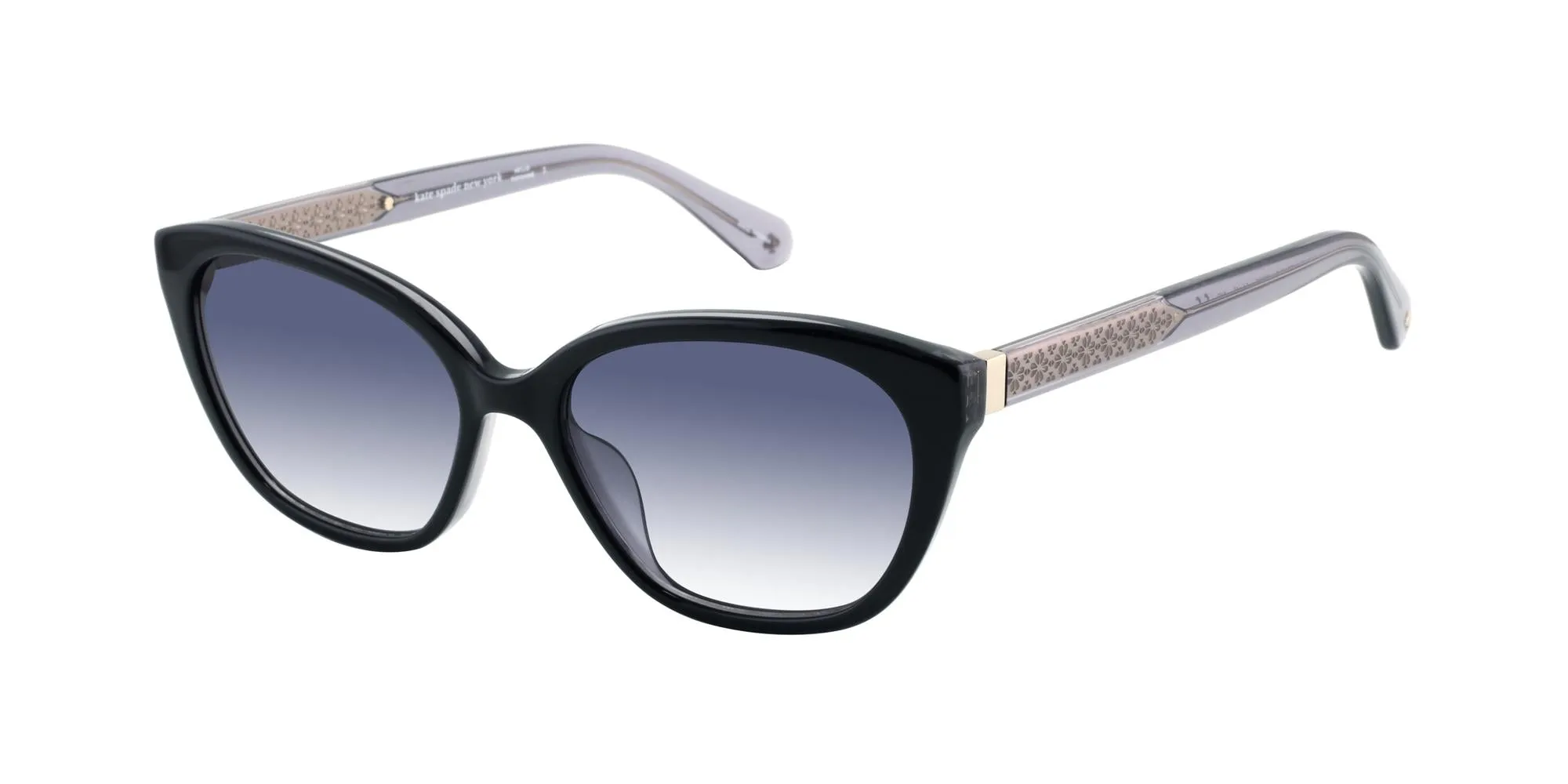 Kate Spade Women's 54mm Black Sunglasses PHILIPPA-G-S-0807-54