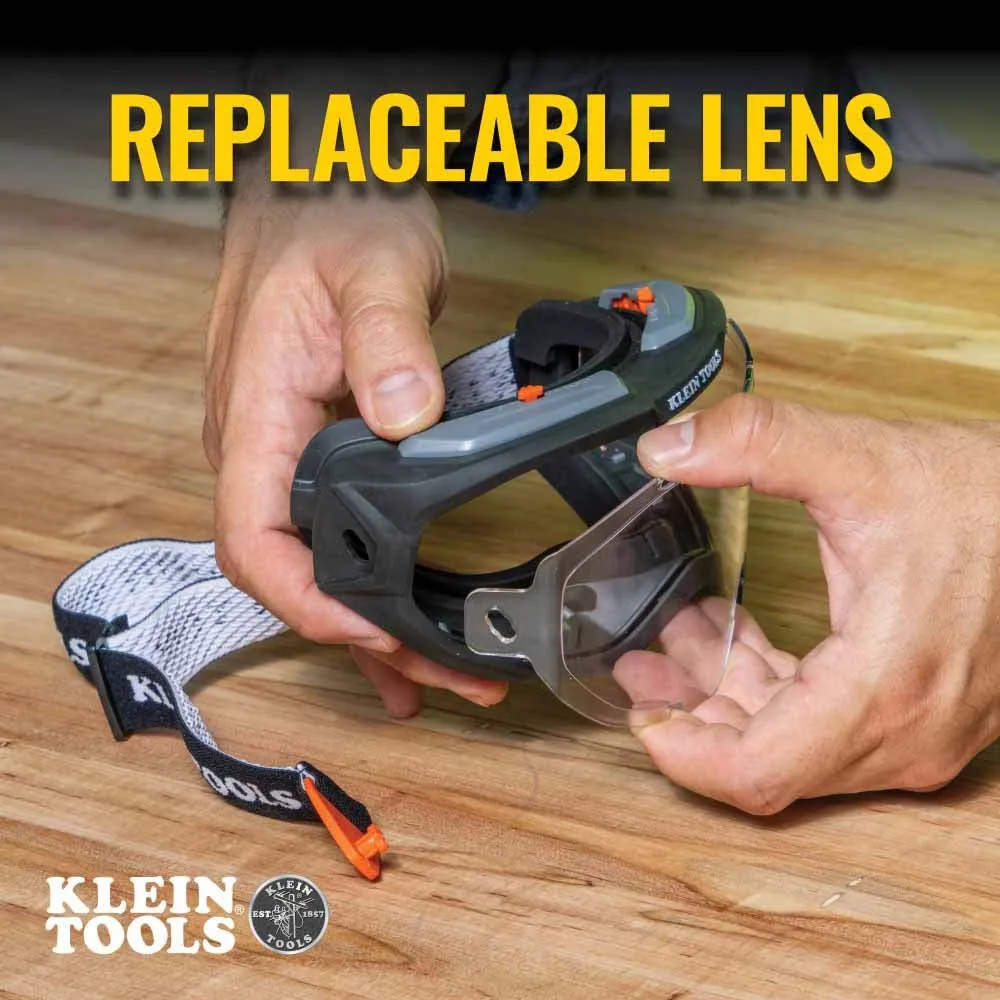 Klein 60481 Safety Goggles, Replacement Lens, Clear