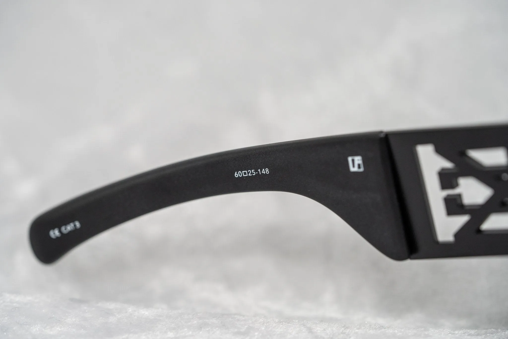 Kokon To Zai Sunglasses Oversized Matte Black and Silver