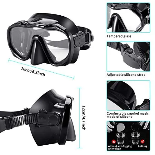 KUYOU Adult Snorkel Set