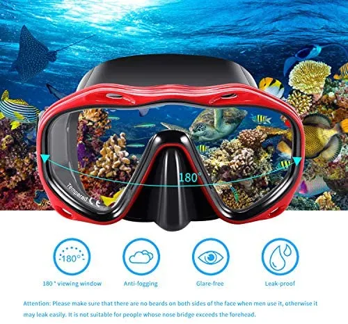 KUYOU Adult Snorkel Set