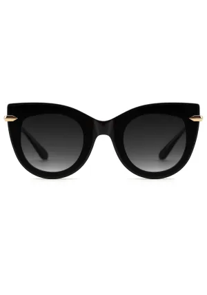 LAVEAU NYLON | Black and Crystal 24K