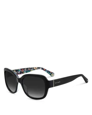 Layne Rectangular Sunglasses 55mm kate spade new york