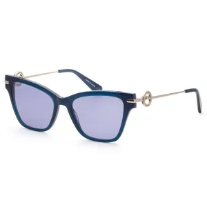 Longchamp Women's 52 mm Blue Sunglasses LO737S-400