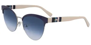 Longchamp Women's 55mm Blue Sunglasses LO111S-424