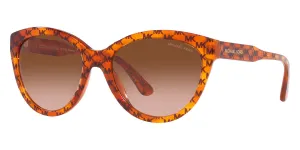 Michael Kors Women's Makena 55mm Amber Mk Heritage Sunglasses