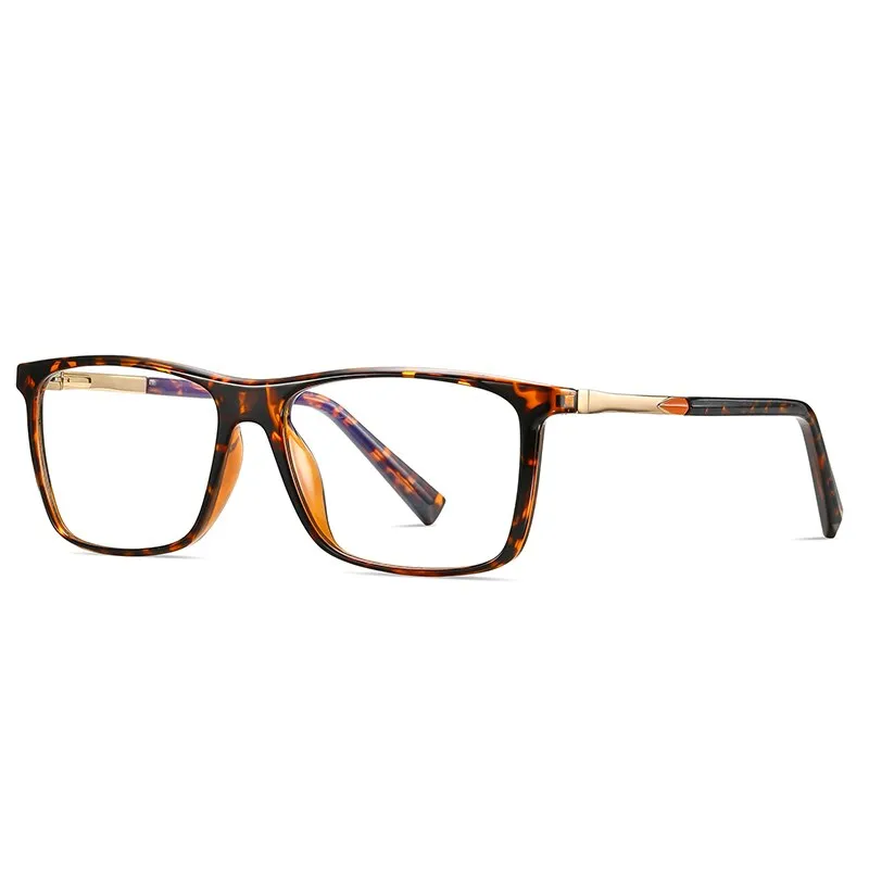 Oveliness Unisex Full Rim Square Tr 90 Titanium Eyeglasses 2085