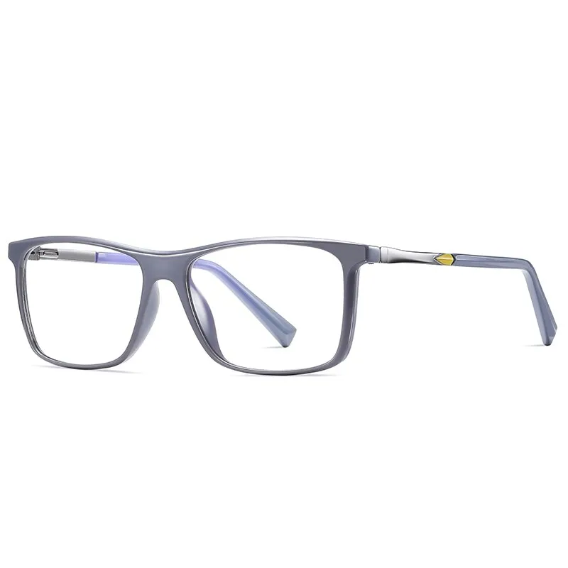 Oveliness Unisex Full Rim Square Tr 90 Titanium Eyeglasses 2085