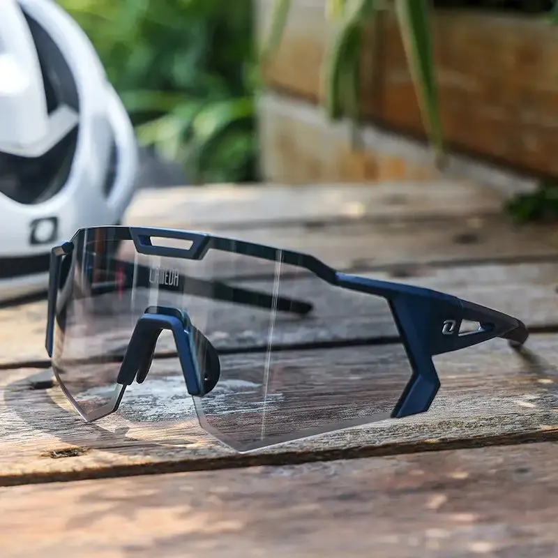 Polarizing Color Changing Cycling Glasses Goggles Windproof