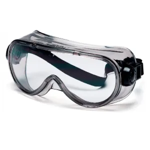 Pyramex G304T Chem Splash Goggles, Gray Body, Clear H2X Anti-Fog Lens, 1 Each