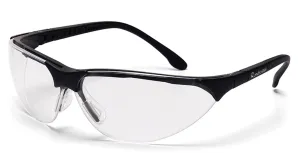 Pyramex SB2810ST Rendezvous Black Safety Glasses W/ Clear Anti-Fog Lens (12 each)